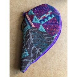 Voyageur "fleurs - violet"
