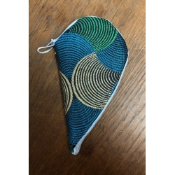 Voyageur bleu et jaune